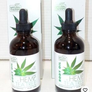 Natural Therapy Hemp Tea Tree Body Oil